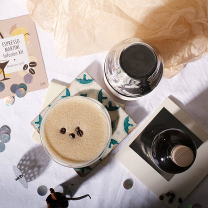 Espresso-Martini-Infusionskit | Hausgemachtes Cocktail-Set | DIY