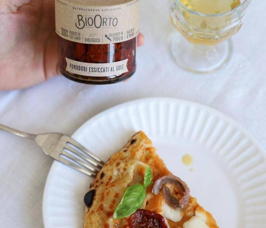 Bio sonnengetrocknete Tomaten in nativem Olivenöl extra - 350g