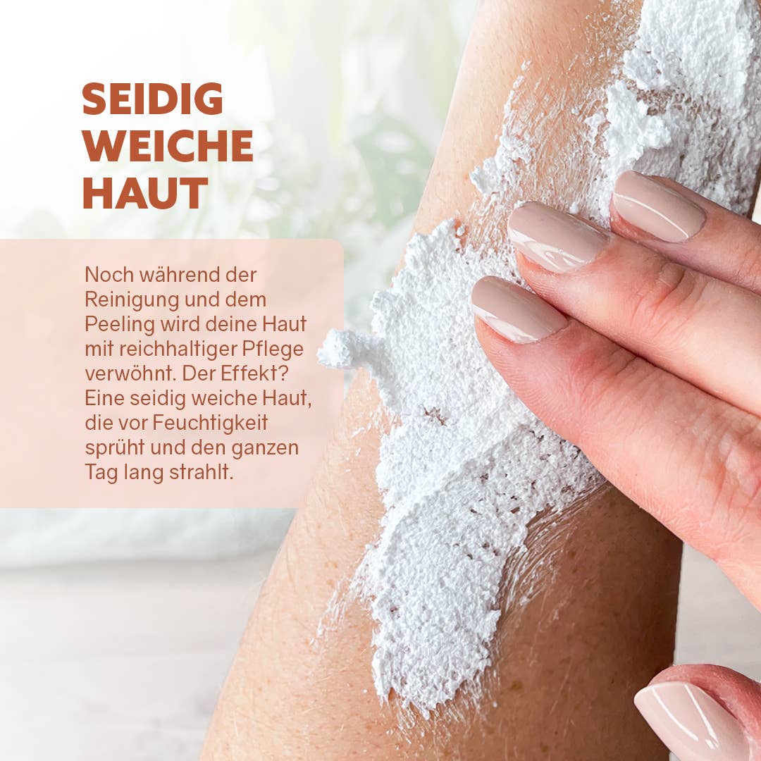 3-in-1 Shower Fluff 'Almond Milk'