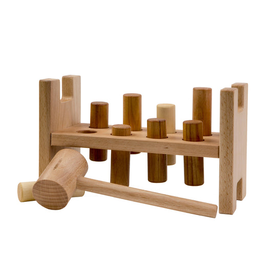 Holzspielzeug  Natural Pound-a-Peg