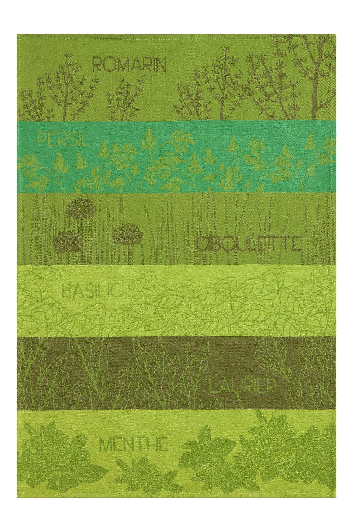 Jacquard-Geschirrtuch Aromatische Kräuter