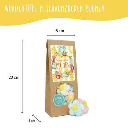 Wundertüte Schaumzucker Blumen Bunte Marshmallows