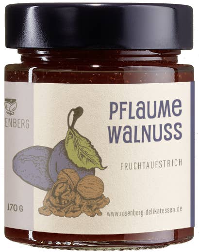 Bio-Pflaume Walnuss - 170g