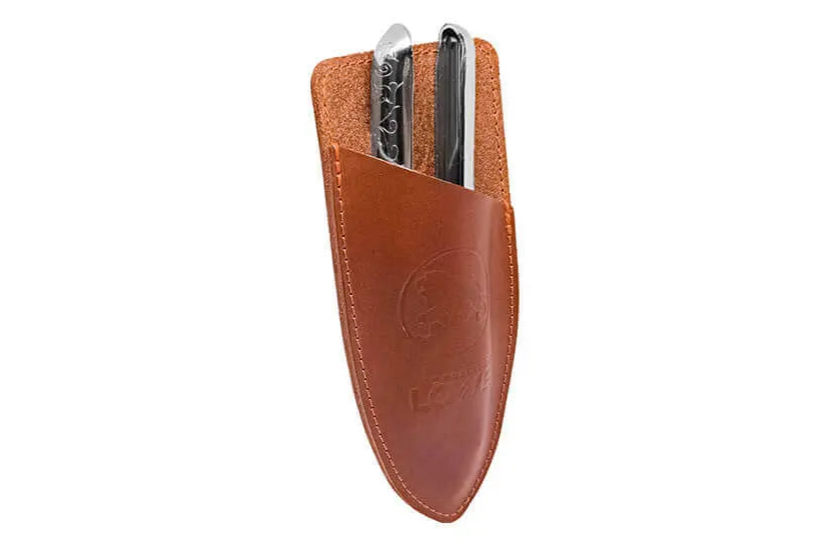 Original Löwe 5.100 Klein Jubiläumsmodell Amboss-Schere mit Holster
