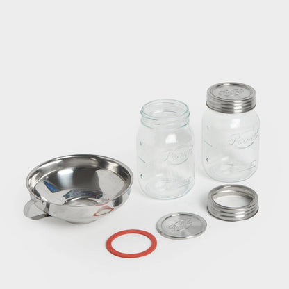 Einmach Starter-Set mit 2 Einmachgläsern à 250 ml, 500 ml oder 1.000 ml