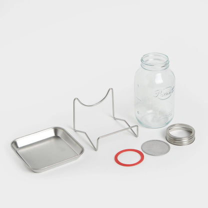 Sprossen Starter-Set mit einmal 1000 ml Glas