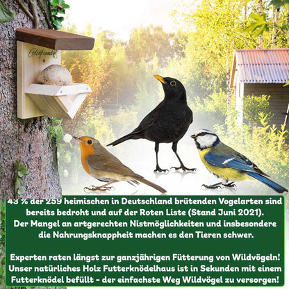 ERDENFREUND® Vogelfutterknödelhaus