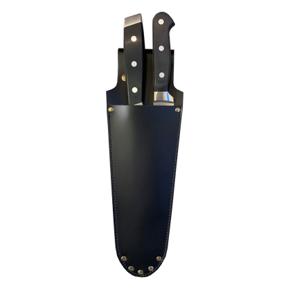 Messerschutz mit Halter für 2 Messer