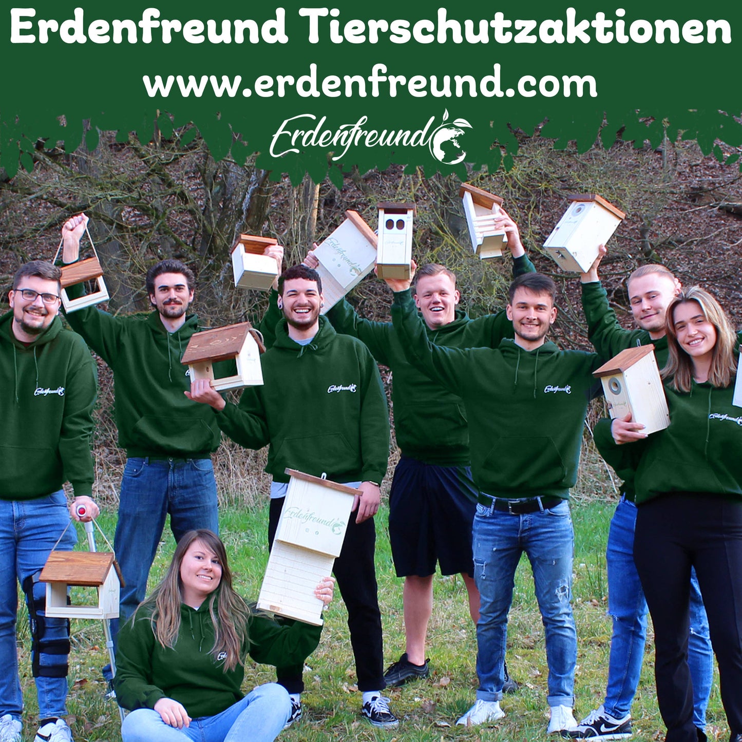 ERDENFREUND® Eichhörnchen Futterhaus