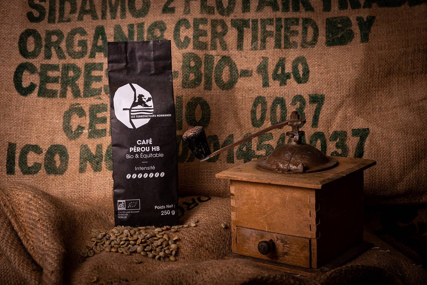 Bio- und fair gehandelter peruanischer Kaffee
