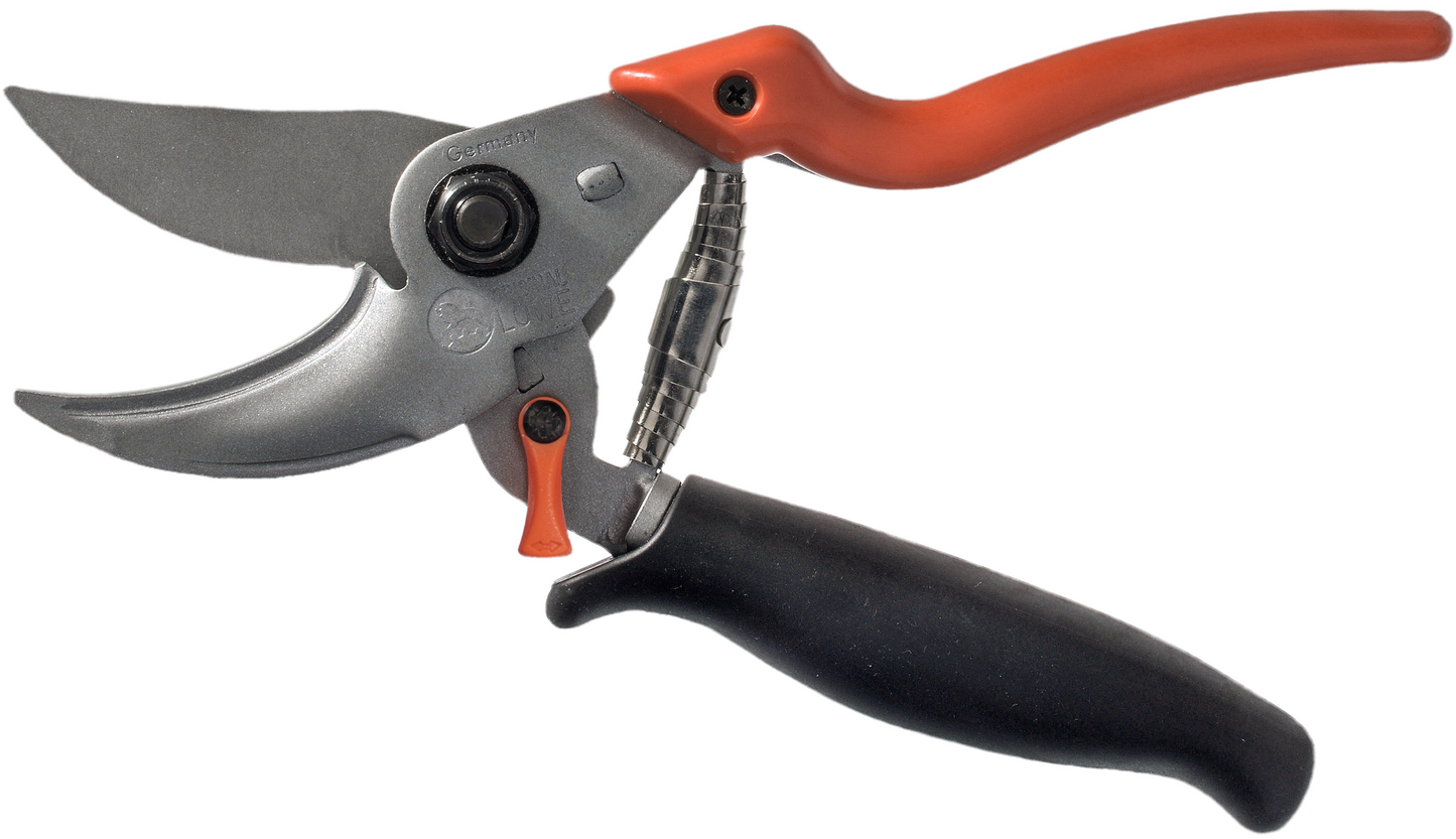 Original Löwe 9.109 Bypass Schere mit Rollgriff und langem Blatt