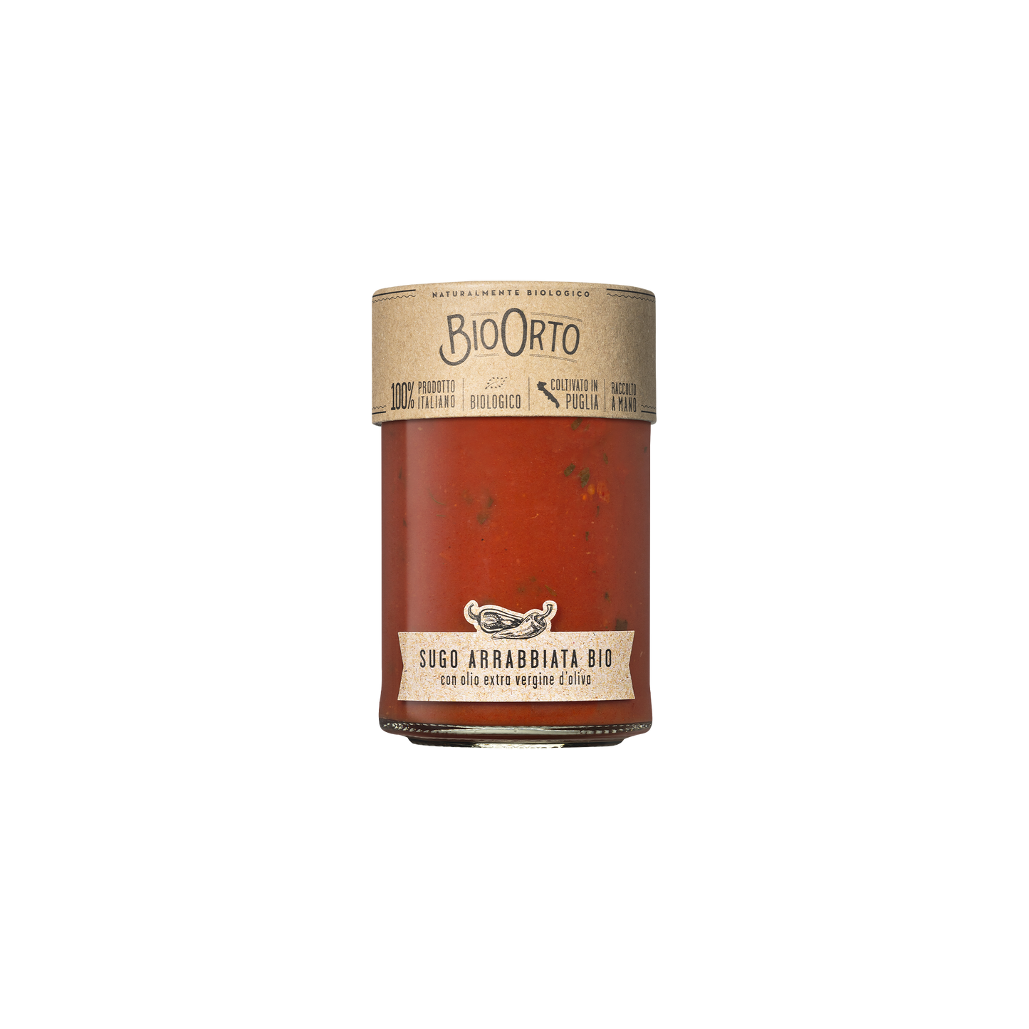 Bio Orto - Bio-Arrabbiata-Sauce aus frischem Gemüse