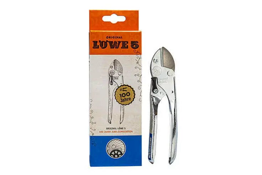 Original Löwe 5.100 Klein Jubiläumsmodell Amboss-Schere