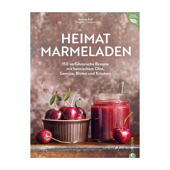 Geschenkset „Marmeladenliebe“ - Buch Heimat-Marmeladen & Coucke Geschirrtuch