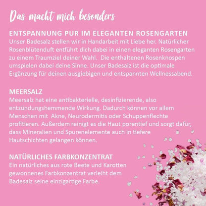 Badesalz "Rosengarten"