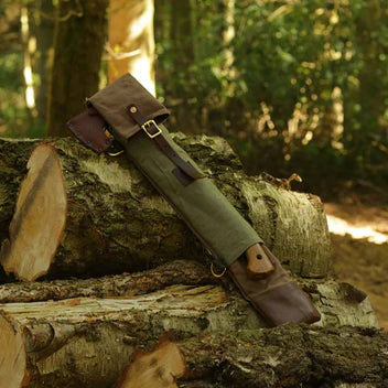 Geschenkset Krumpholz Jägerbeil & Journeyman Klapp-Säge und Tasche