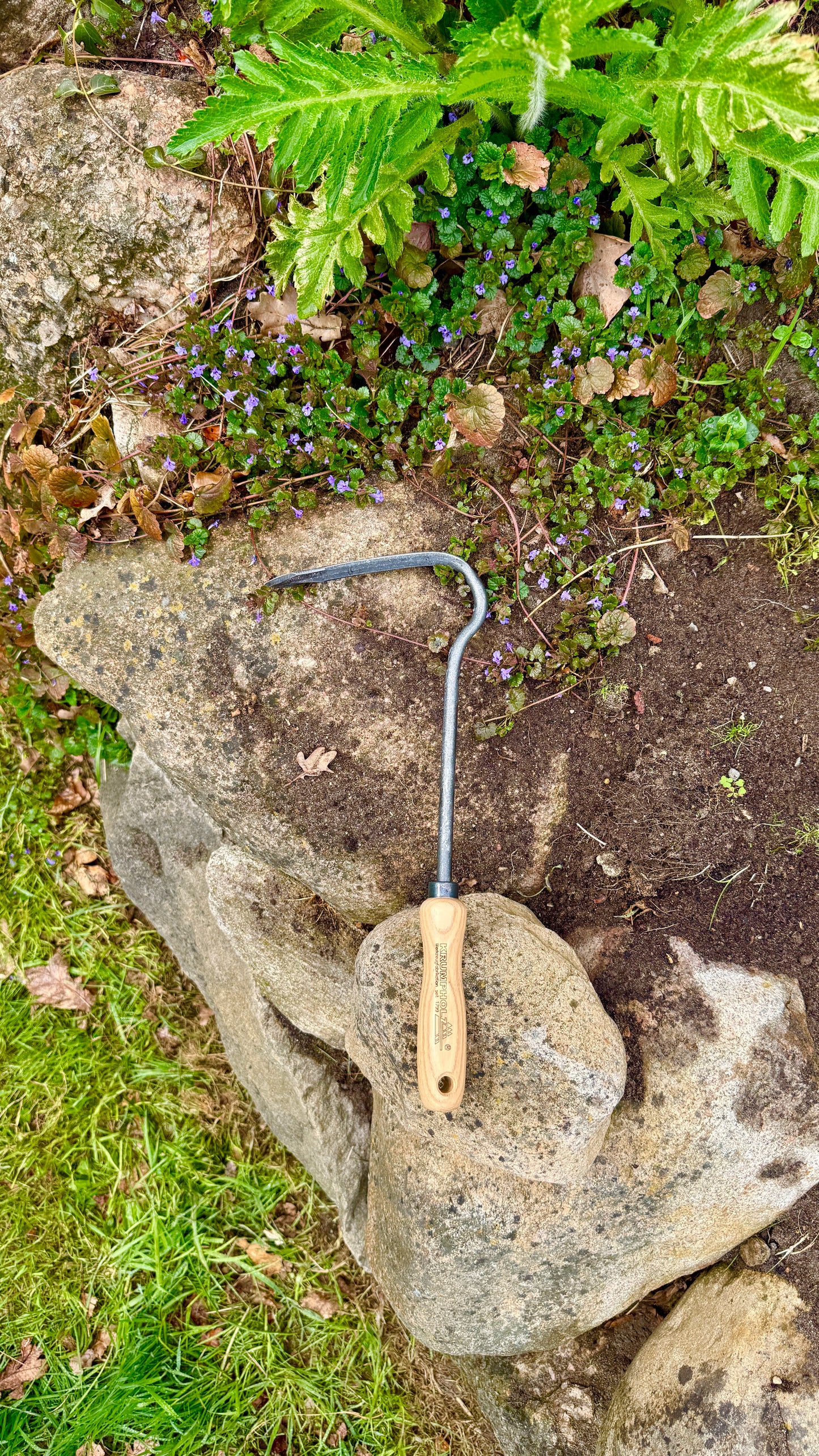 Krumpholz – Sauzahn mit 14 cm Eschengriff ca. 38 cm Gesamtlänge – Nr. 1307