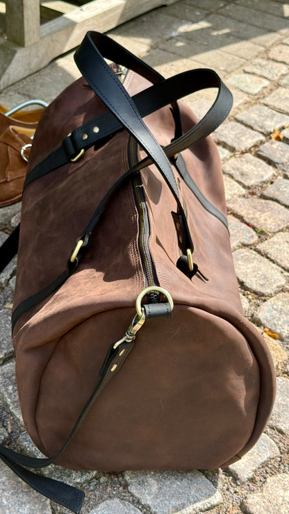 Leder-Wochenendtasche