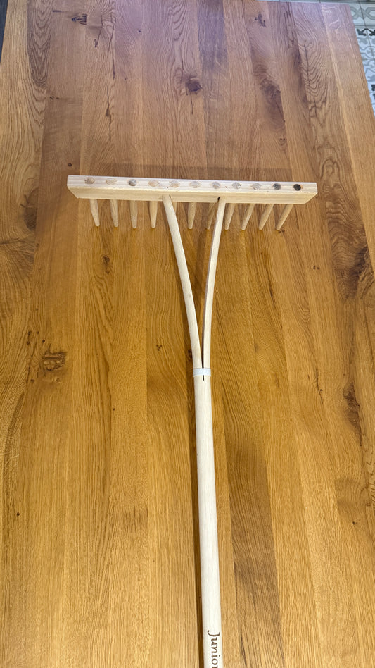 Junior-Holzrechen mit Eschenstiel (95 cm), 11 Zinken 1759