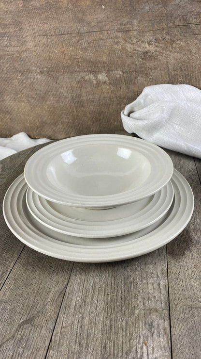 Handgetöpferte 3er Set-Tischserie Atelier Sonderedition