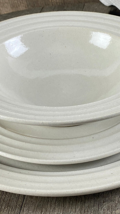 Handgetöpferte 3er Set-Tischserie Atelier Sonderedition