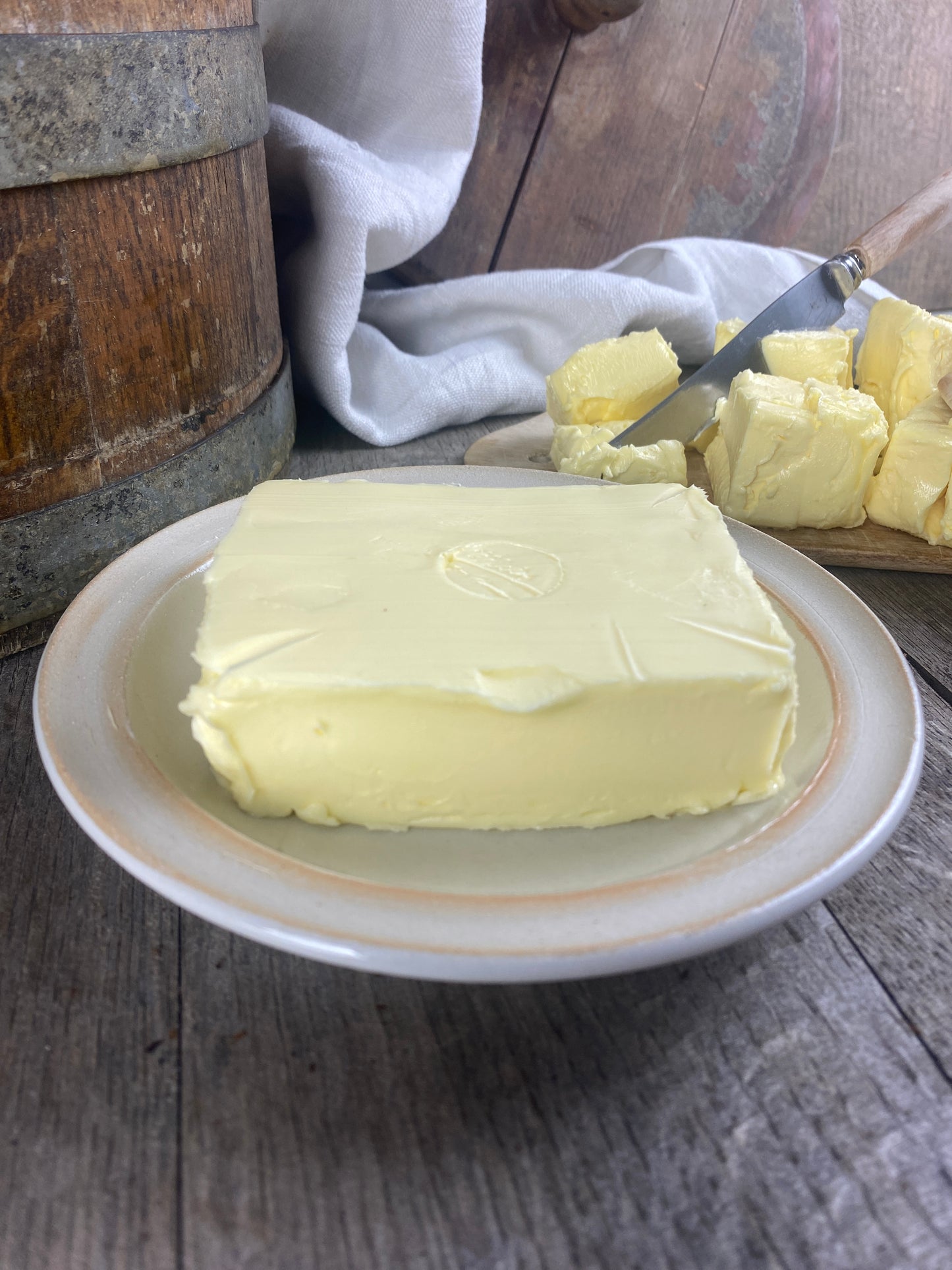 Butterglocke handgetöpfert aus Keramik