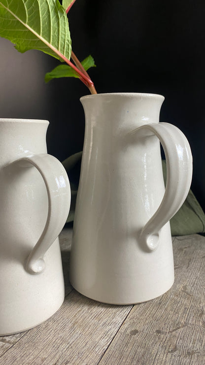 Krug  2er Set schmale  (klein & groß) handgetöpfert