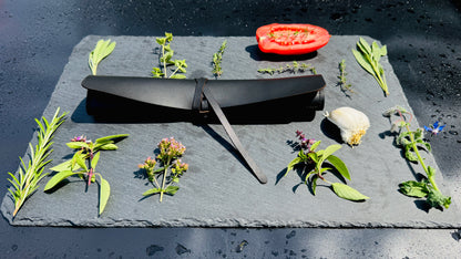 Güde Messer-Set Alpha Walnuss im handgefertigten Lederetui