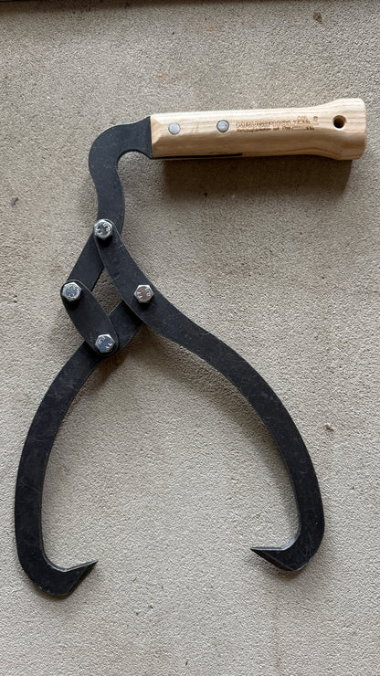 Krumpholz - Handpackzange Nr. 3161 mit Holzgriff – 250 mm Klauenöffnung