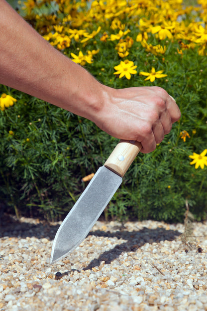Krumpholz Pflanzmesser Nr. 1486 – 17 cm Klinge mit genietetem Eschengriff
