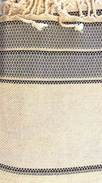 Strandtuch, Saunatuch, Handtuch, Badetuch 50% Leinen 50% Baumwolle 100x180 cm