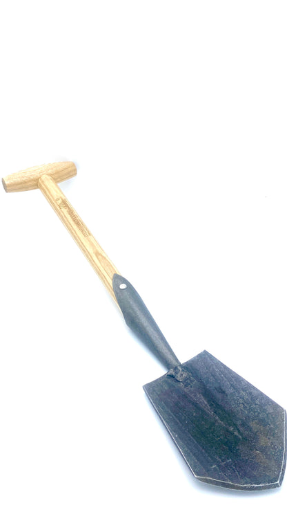 Krumpholz - Campingspaten - Handspaten mit Eschen-T-Stiel ca. 60 cm