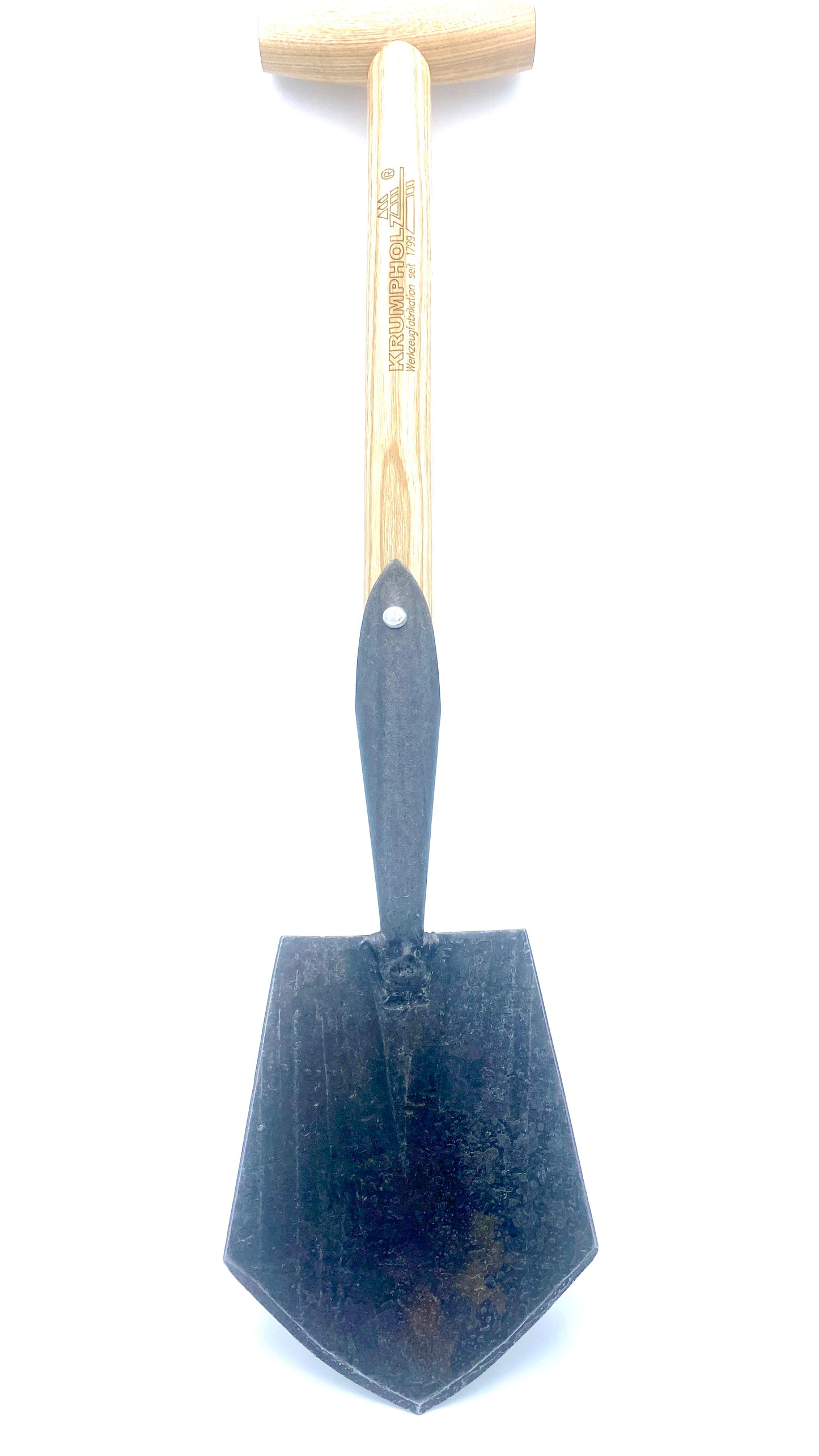 Krumpholz - Campingspaten - Handspaten mit Eschen-T-Stiel ca. 60 cm