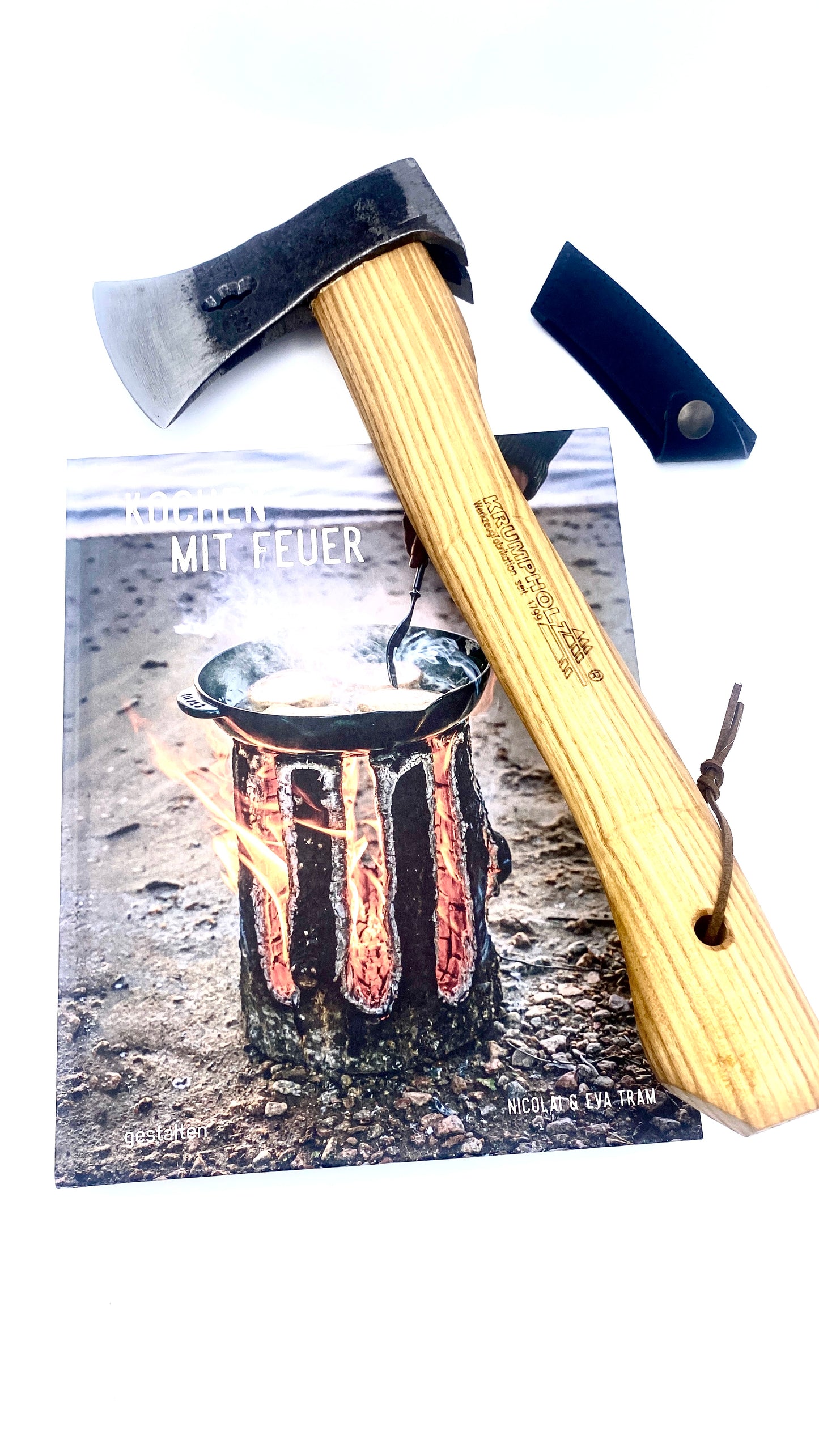 Geschenk-Set Krumpholz Beil & Buch