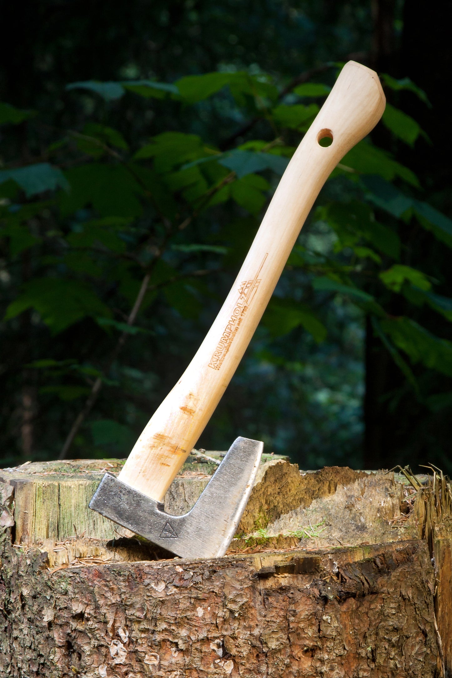 Krumpholz – Gartenbeil mit und ohne Lederschneidenschutz und Gürtelschnalle