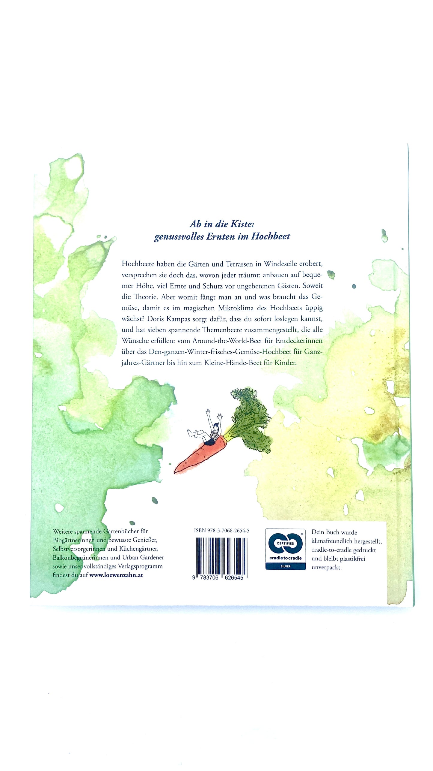 Geschenk-Set Krumpholz Jäter, Pflanzholz & Buch