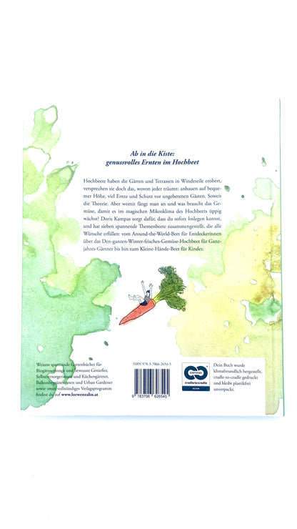 Geschenk-Set Krumpholz Jäter, Pflanzholz & Buch