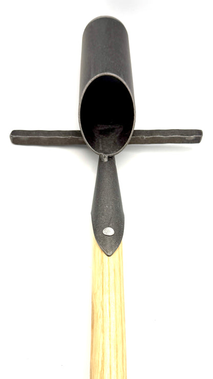 Krumpholz Zwiebelpflanzer 6 cm Durchmesser mit Tritt und Esche-T-Stiel 80 cm