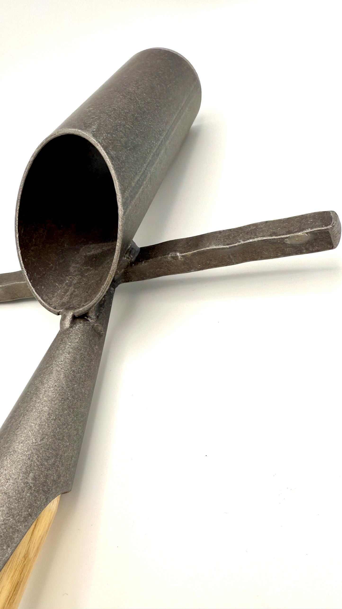 Krumpholz Zwiebelpflanzer 6 cm Durchmesser mit Tritt und Esche-T-Stiel 80 cm