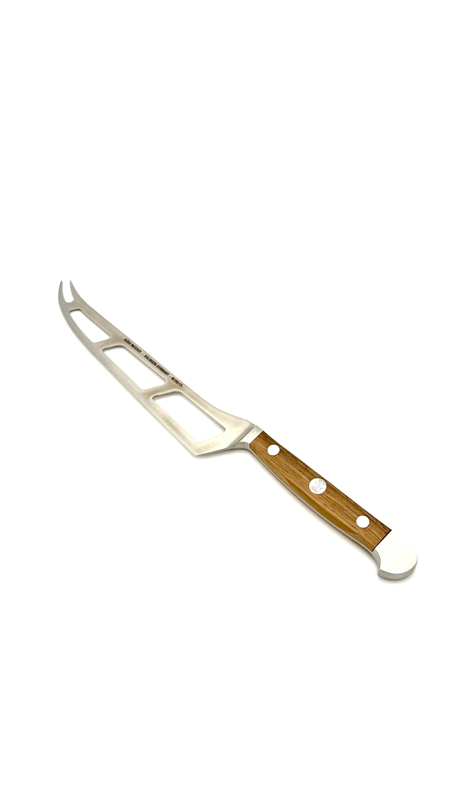 Güde Käsemesser Alpha Walnuss (Klingenlänge 15 cm)