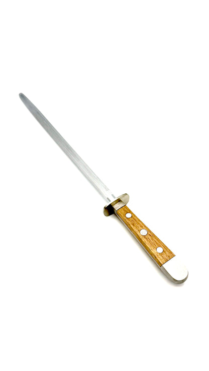 Güde Wetzstahl Alpha Walnuss (Klingenlänge 26 cm)