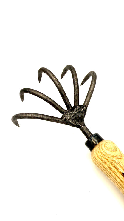 Krumpholz Grubber – 5 Zinken mit 14 cm Eschengriff