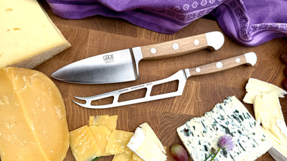 Geschenk-Set Box Hart-& Weichkäsemesser