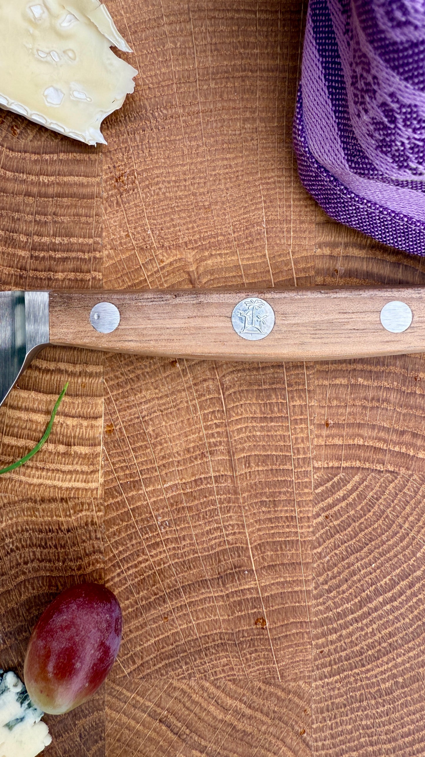 Güde Käsemesser Alpha Walnuss (Klingenlänge 15 cm)