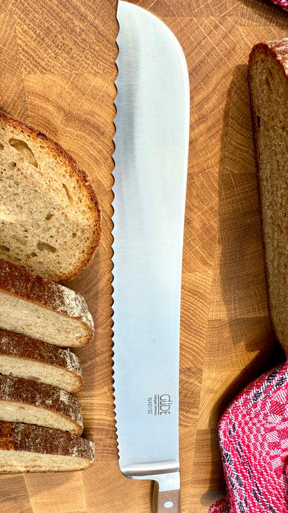Güde Brotmesser Alpha Walnuss (Klingenlänge 32 cm)