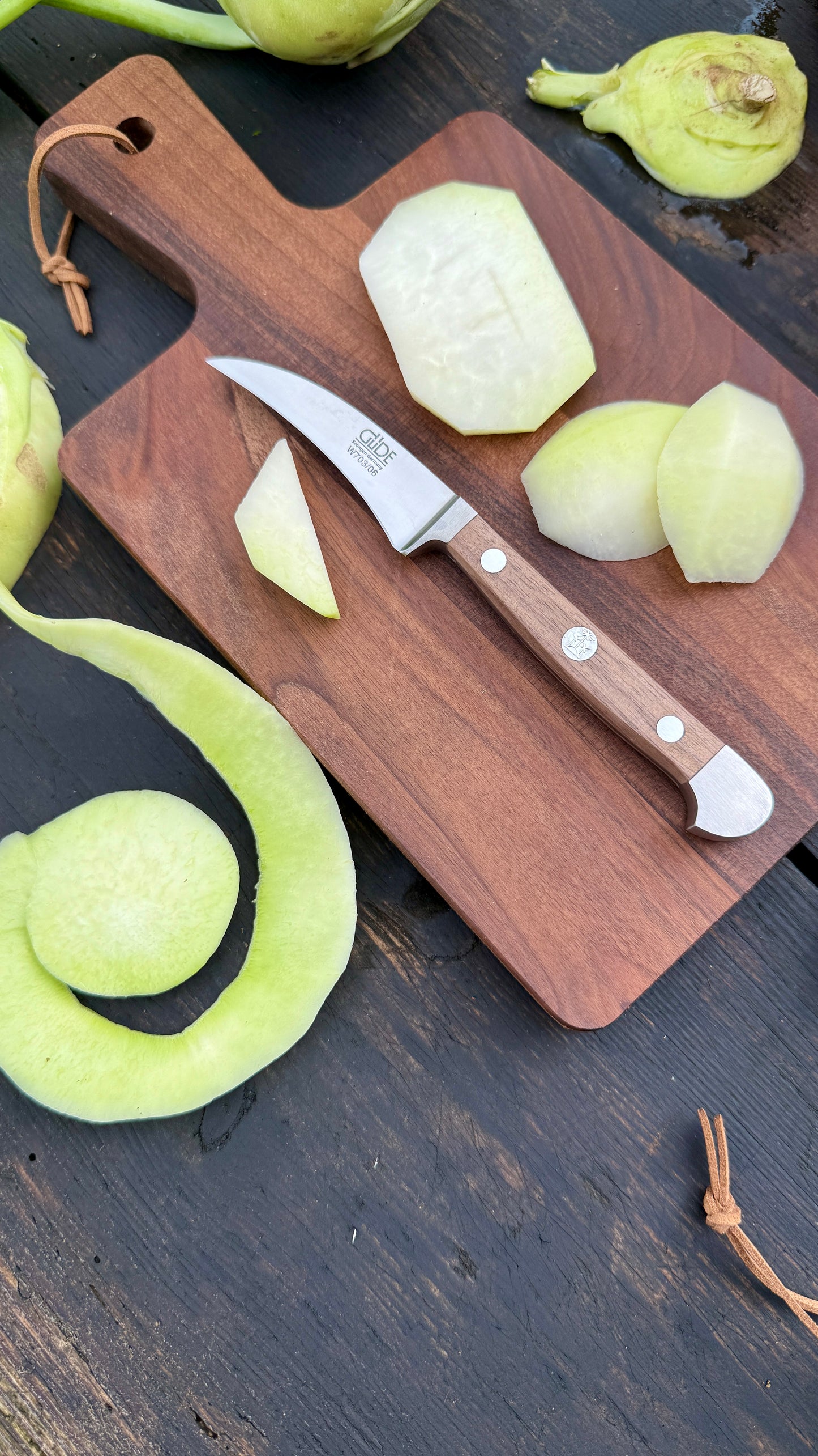 Güde Schälmesser Alpha Walnuss (Klingenlänge 6 cm)