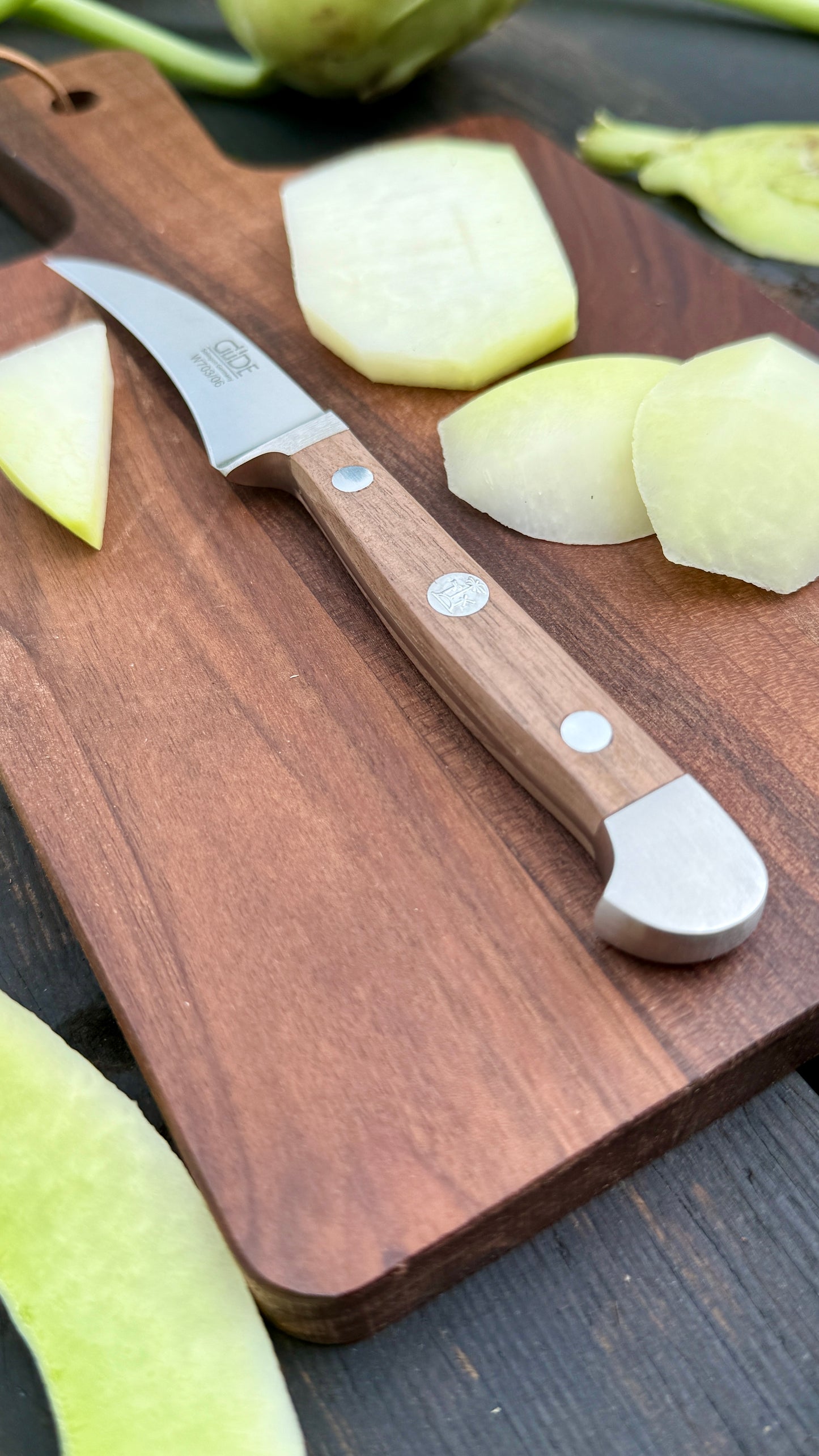 Güde Schälmesser Alpha Walnuss (Klingenlänge 6 cm)