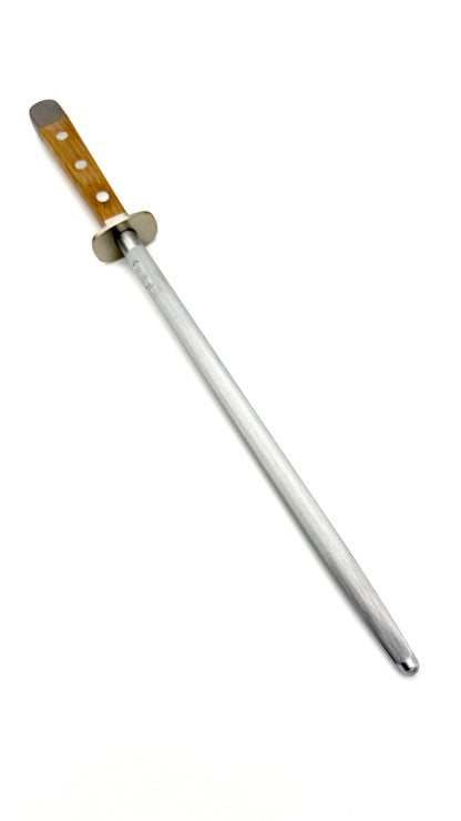 Güde Wetzstahl Alpha Walnuss (Klingenlänge 26 cm)