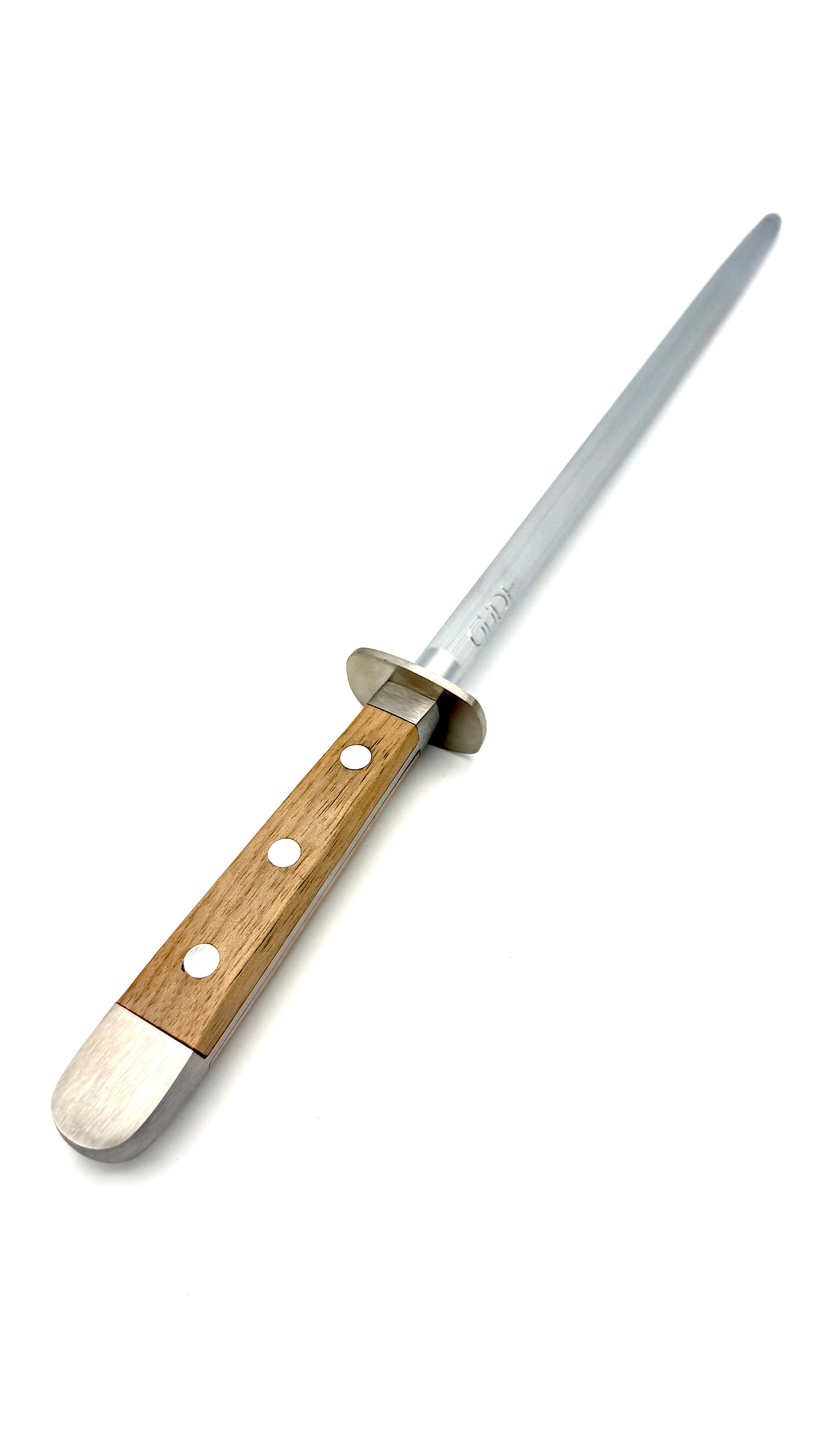 Güde Wetzstahl Alpha Walnuss (Klingenlänge 26 cm)