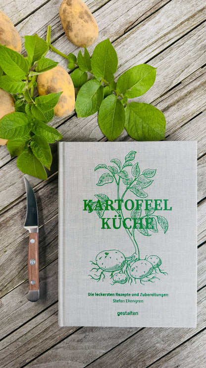Gift set - Güde paring knife &amp; book Potato Kitchen